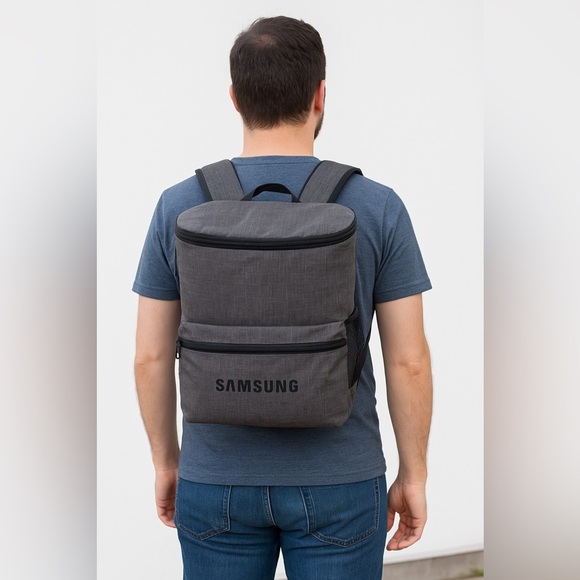 Samsung Other - Samsung Insulated Backpack Cooler – Gray, Pre-Owned